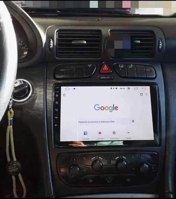 Rádio Mercedes W203 Android 14 (Artigo Novo)
