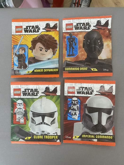 LEGO Star Wars Commando Droid, Imperial Commando, Clone Trooper, Anakin Skywalker