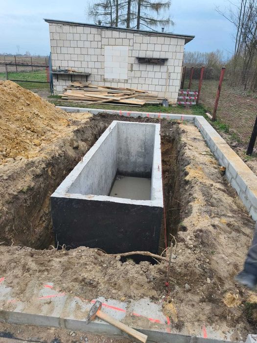 Kanał Samochodowy Betonowy 4m oraz 6m Kanały Samochodowe Ścianki 12cm