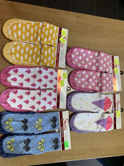 Skarpetki skorzana podeszwa 26-27