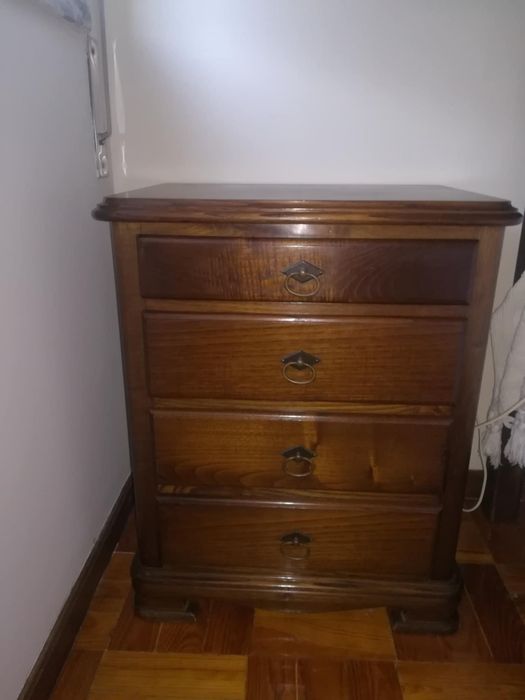 Quarto em madeira de carvalho