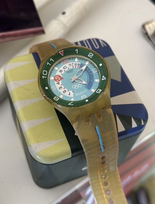 Relogio Swatch azul