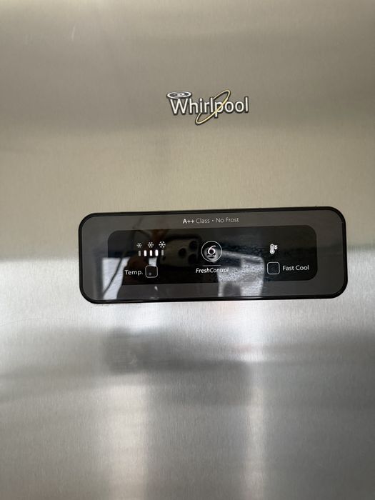 Combinado Whirlpool No Frost Inox (Tecnologia 6th Sense)
