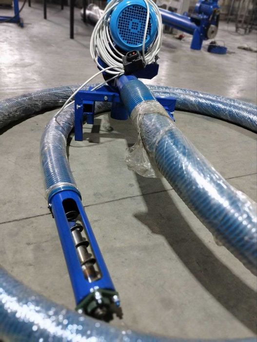 Гнучкий шнек навісний,спіральний шнек,безосьовий шнек,завантажувач.