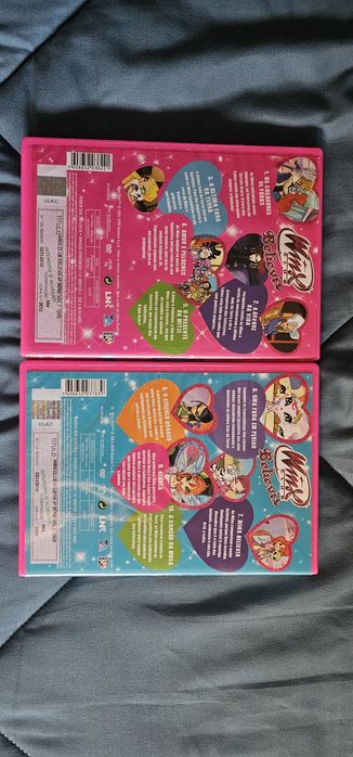DVD winx filme 1 e 2