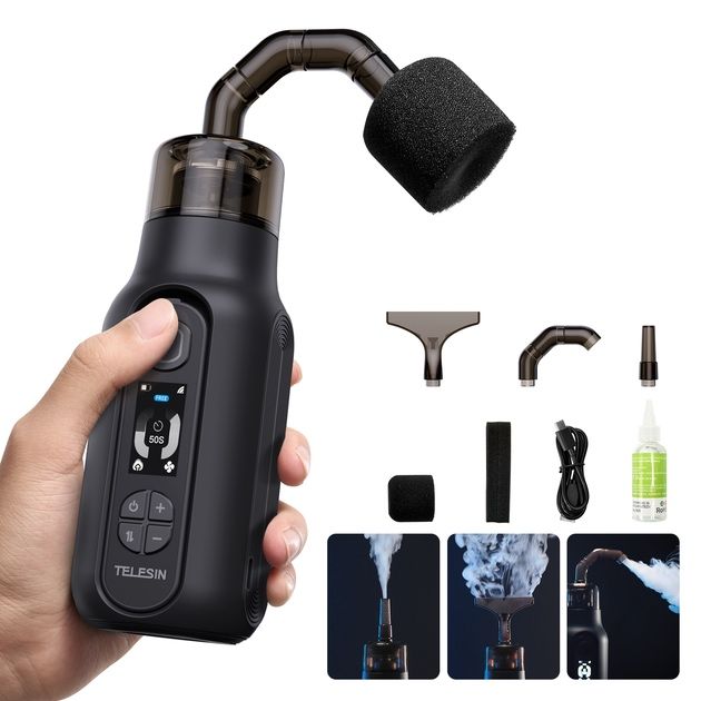 Портативний генератор диму, дим машина Telesin