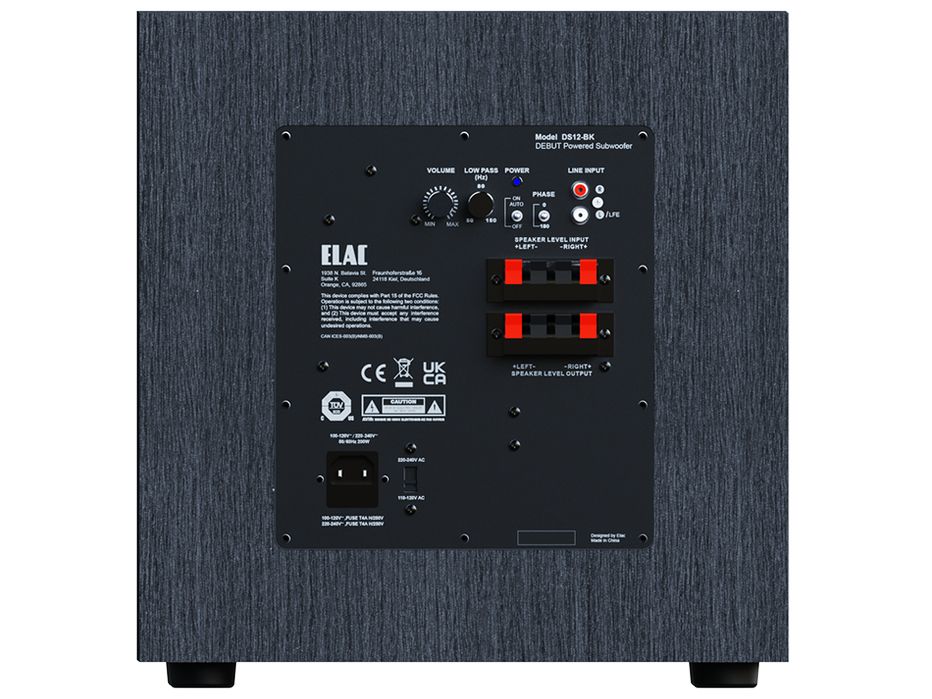 Elac Debut 3.0 DS123 Czarny