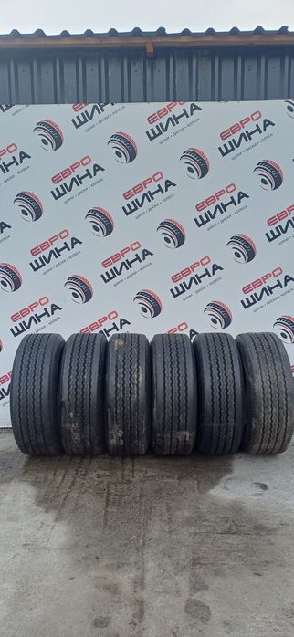 Грузові Шини 385/65/R22.5 4шт Dunlop Колеса Резина Шини Склад