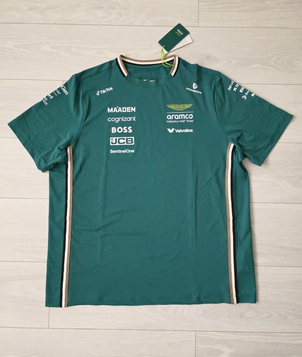 koszulka Aston Martin Formula One Team 2025, F1, Alonso, Stroll, XXL