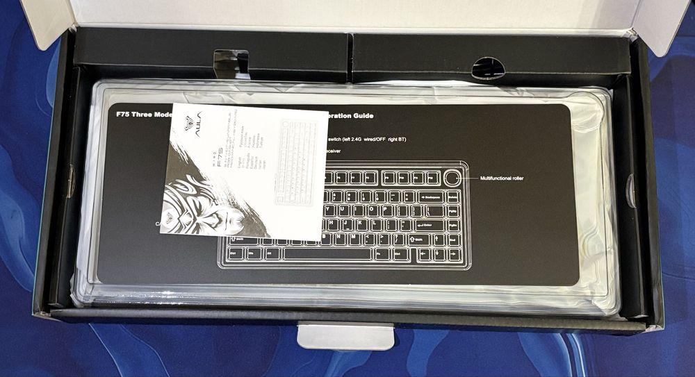 Нова механічна клавіатура aula f75