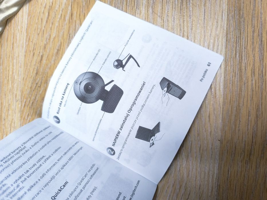 Kamera internetowa Logitech quickcam connect