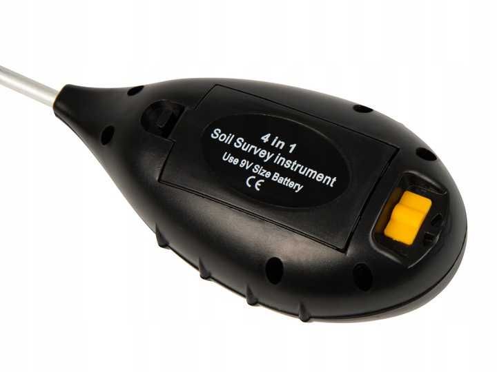 Kwasomierz tester miernik pH gleby ziemii światło wilgotność termometr