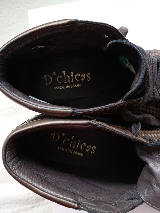 Botki D chicas skóra wyprzedaż