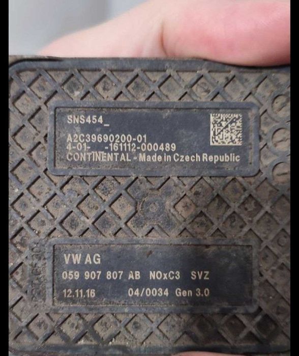 Датчик NoX 059907807 Туарег NF, Ауді Q5,Q7,Q8 Cayenne 3.0