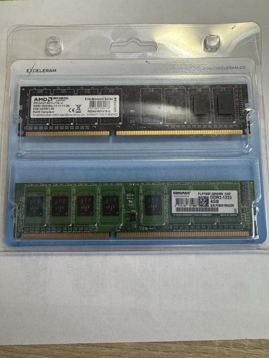 Оператиана пам’ять DDR3 4gb 1600,1333