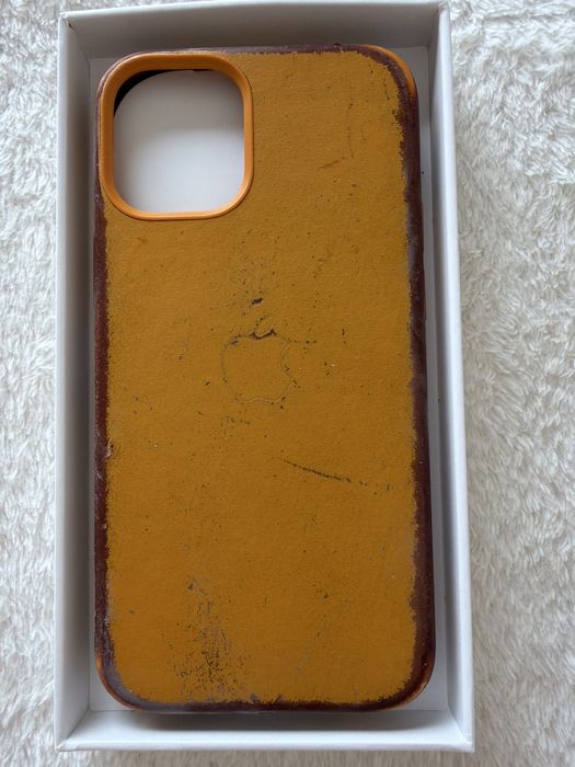 Capa em pele Iphone 12mini