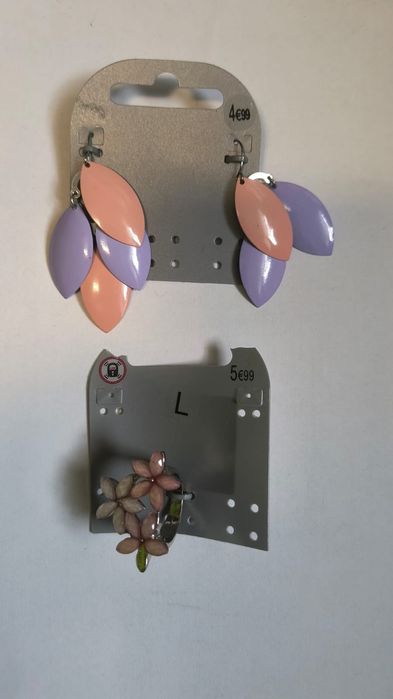 Zestawy biżuteri kolczyki +bransoletka lub pierścionek