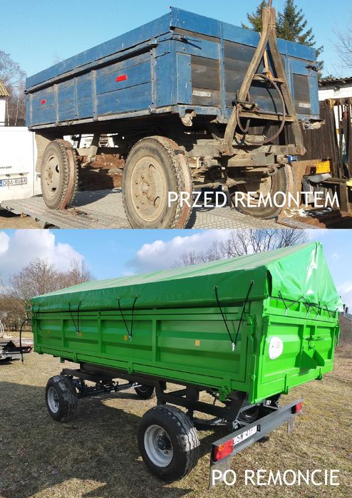 Remont przyczepy,maszyny rolniczej