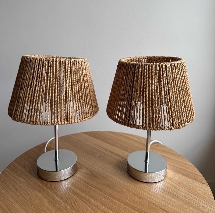 2 Candeeiros de mesa de cabeceira