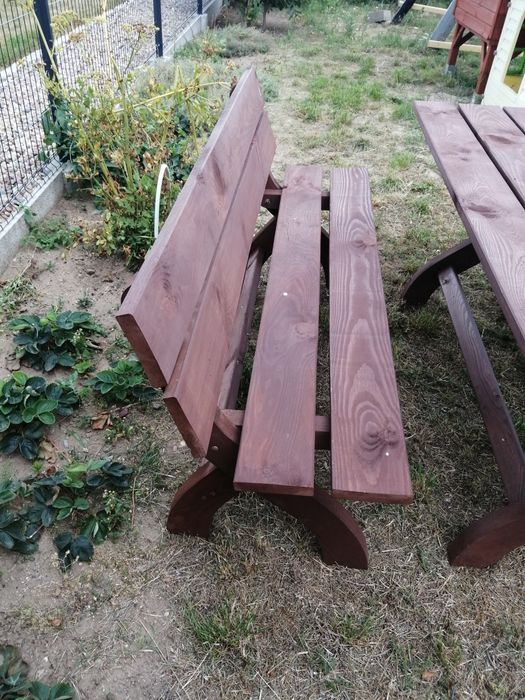 Stół i ławki, zestaw grillowy, biesiadny,