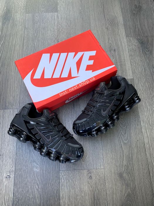Кросівки Nike Shox TL Triple Black | Кросівки Найк Шокс | Nike Shox