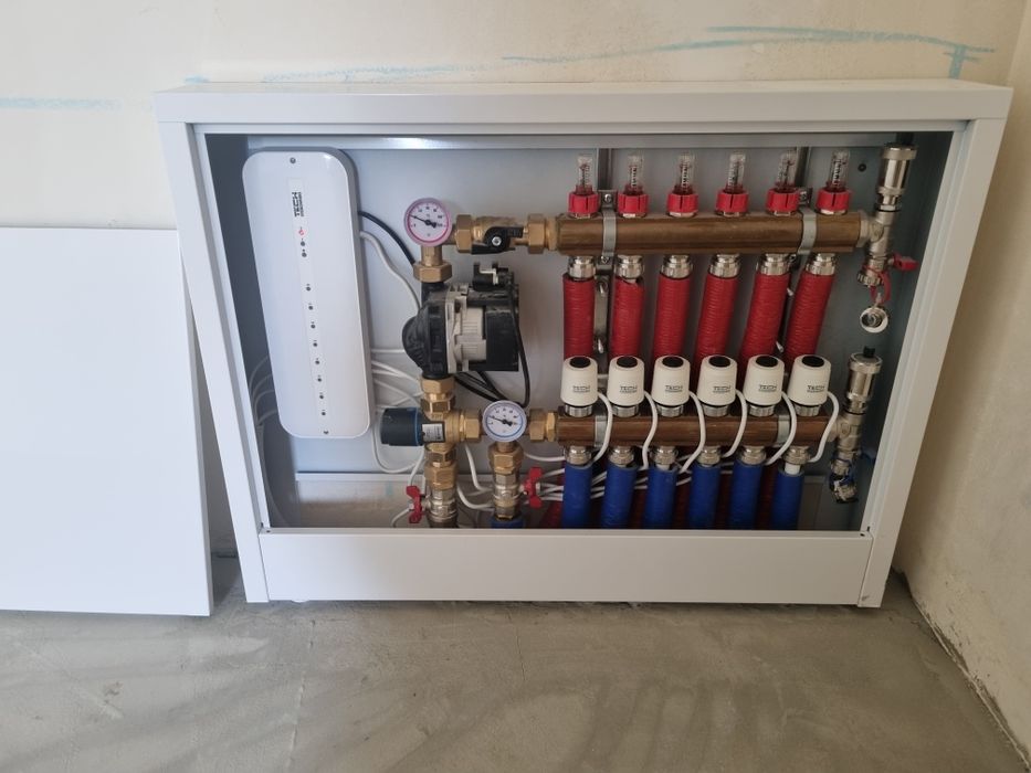 Frezowanie pod ogrzewanie podłogowe