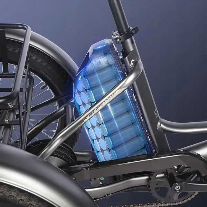 Trójkołowy Rower Elektryczny FAFREES F20 MATE 250W 25km/h 18,2Ah