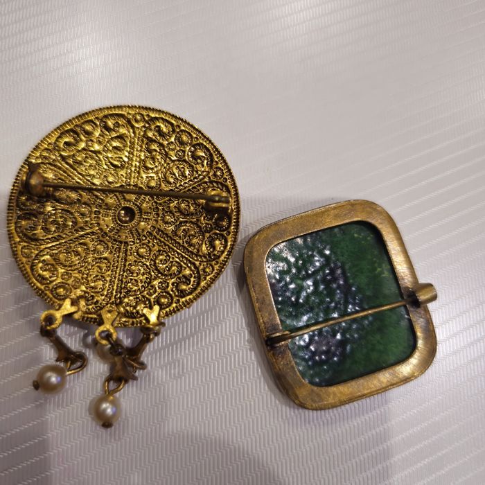 винтаж  брошь брошка фінівтеві прикраси