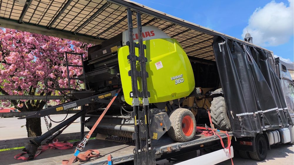 Prasa Rolująca CLAAS VARIANT 360 . 14tyś BEL . Sprowadzona . Rotor