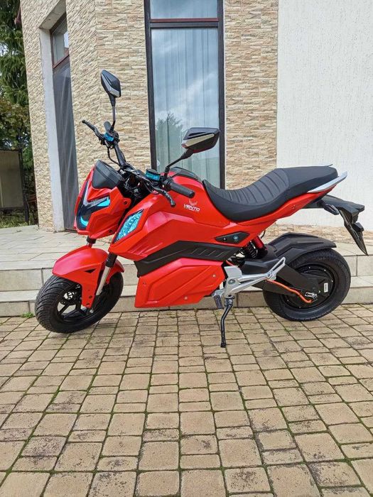 Електробайк Nitron 2800Wt Права не треба Электро мотоцикл 2800W Grey_c