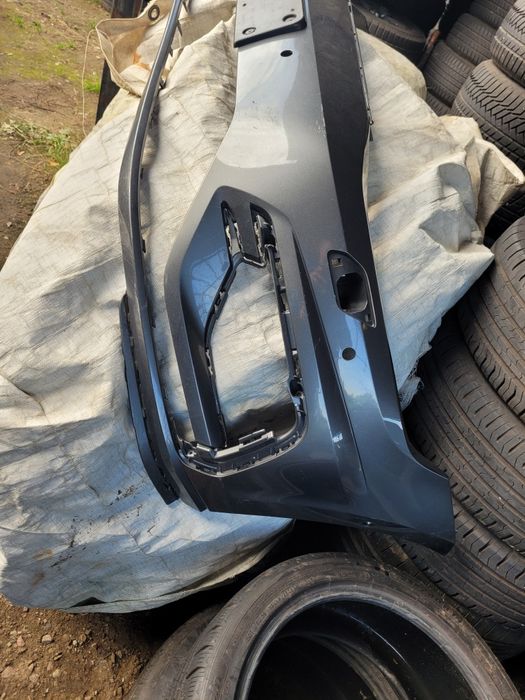 Zderzak vw golf Vll lift siwy