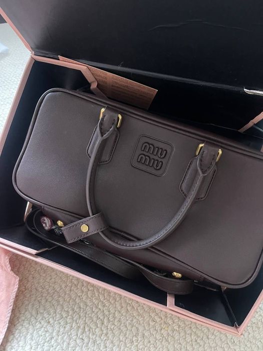 Torebka Miu Miu! Skora naturalna! Premium jakość! Od ręki!