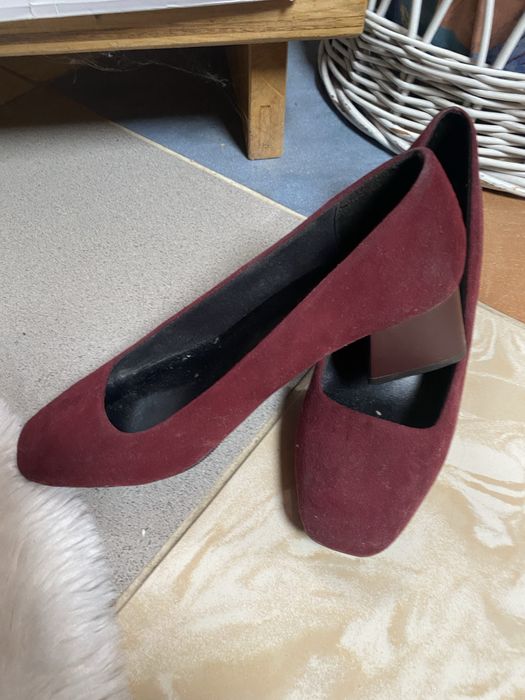 Buty M&S bordowe  38