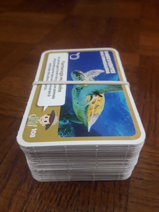 Coleção completa de cartas Pingo Doce Super Animais 3