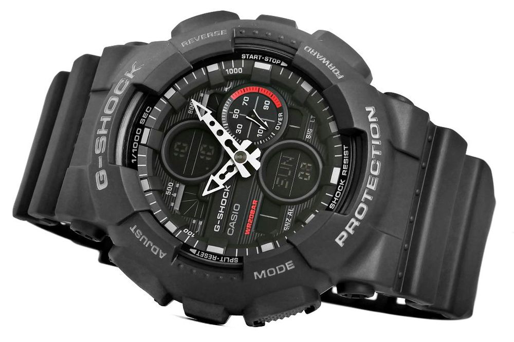 zegarek męski casio g-shock ga-140-1a1er + box