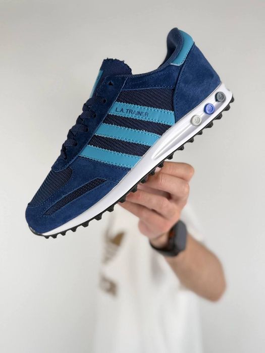 БЕЗ ПЕРЕДПЛАТИ‼️Кроссовки мужские Adidas LA Trainer 41-44р сетка