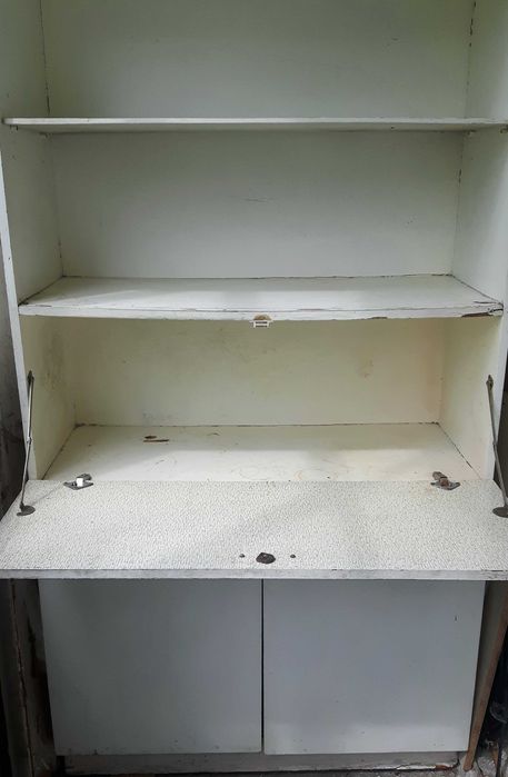 Сервант кухонный  белый 167x90x40 см