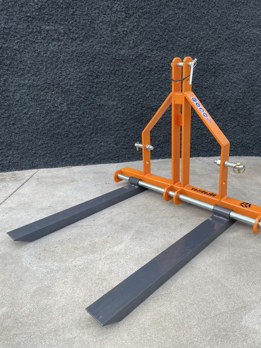 Porta paletes 1000 kg para trator