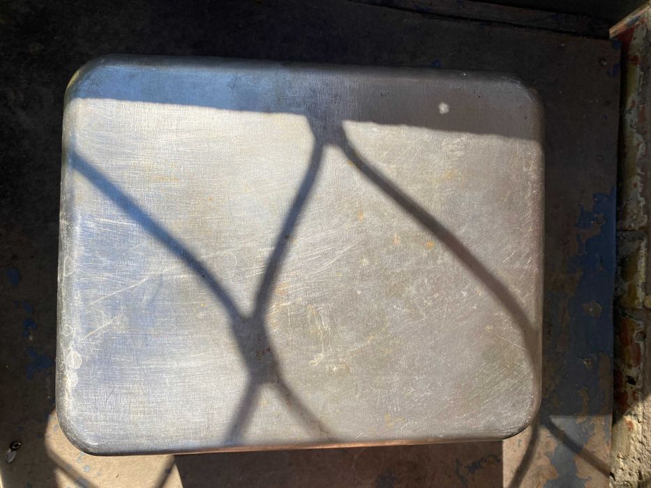 Бак пищевой прямоугольной формы нержавейка с крышкой и ручками