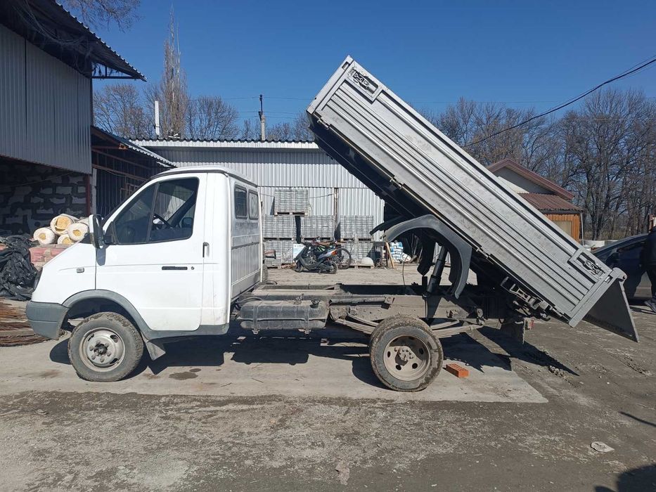Пісок, щебінь, відсів, шлак (Газель-самоскид до 3т) Газель самосвал