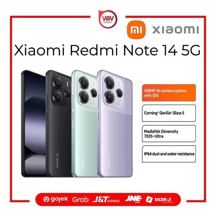 ŁADNY i w pełni sprawny REDMI NOTE 14 5G.  Pamięć 8/256gb