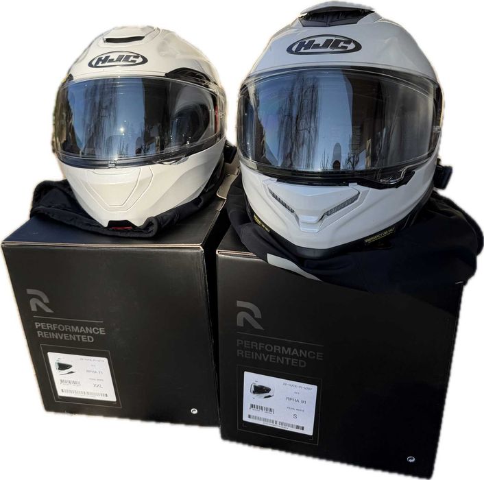 2 kaski HJC RPHA 71 i RPHA 91 + Cardo Packtalk Edge Duo