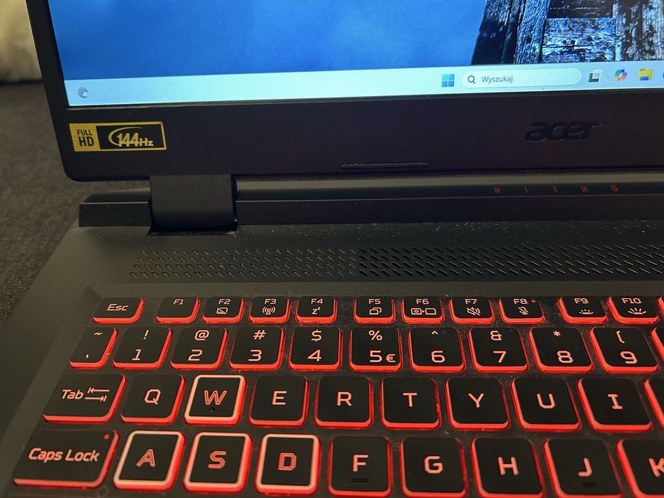 Acer Nitro 5 Laptop Gamingowy AN517-55 czarny