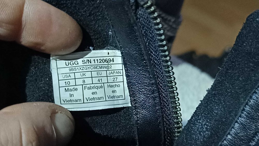 Botki UGG DECONSTRUCTED MINI CHAINS r.41 skóra stan bardzo dobry