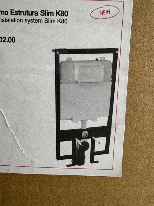 Autoclismo Estrutura encastrado K80 erix