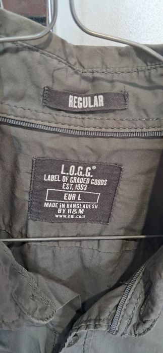 Koszula męska L.O.G.G. Regular Rozmiar Eur L By H&M