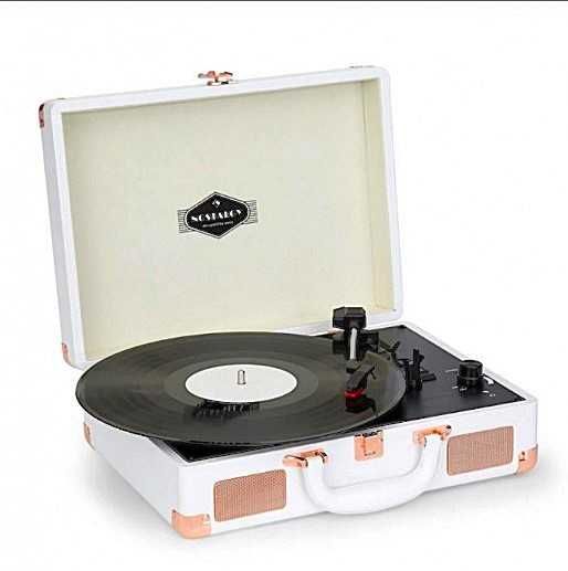 РЕТРО винил проигрыватель граммоф винтаж стерео USB Cinch 33/45/78rpm