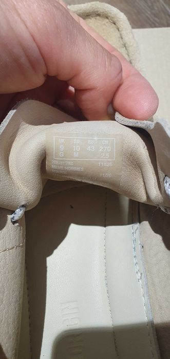 Clarks Origin Wallabee 43 27 cm 28 cm