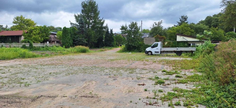 Plac utwardzony i ogrodzony 500-1798 m2 - parking TIR, skład, baza - Tworzeń