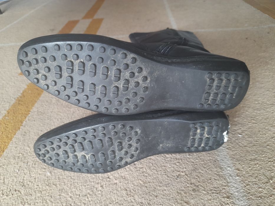 Bota de cano preta